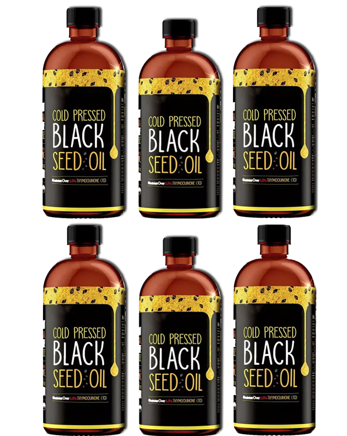 6x Osmo Organic Black Seed Oil